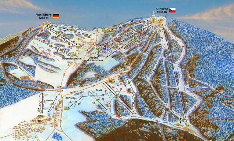 LYŽAŘSKÁ STŘEDISKA KARLOVARSKÉHO KRAJE