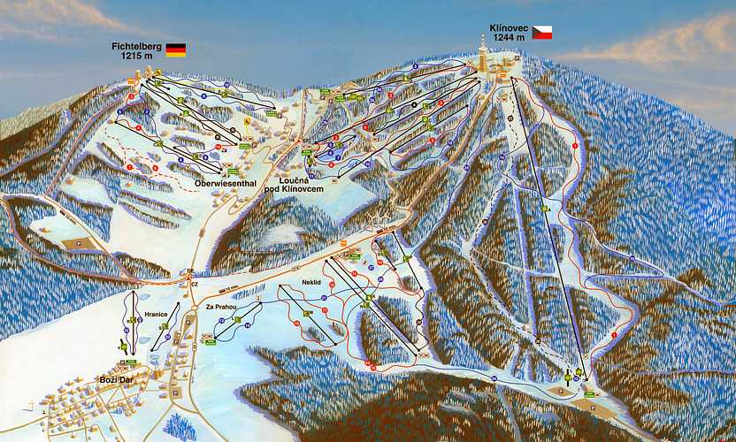 LYŽAŘSKÁ STŘEDISKA KARLOVARSKÉHO KRAJE